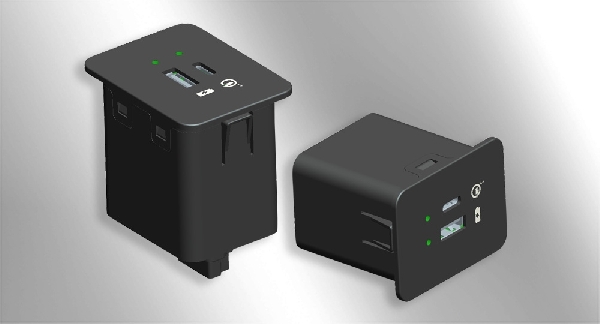 車載電源解決方案-►快充雙Port USB Charger (QC4.0 plus+PD3.0)  